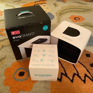 evapolar I evaSMART Personal Air Cooler + 1 Replacement Cartridge